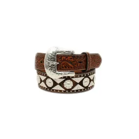 1/2'' Half Diamond Berry Concho Belt