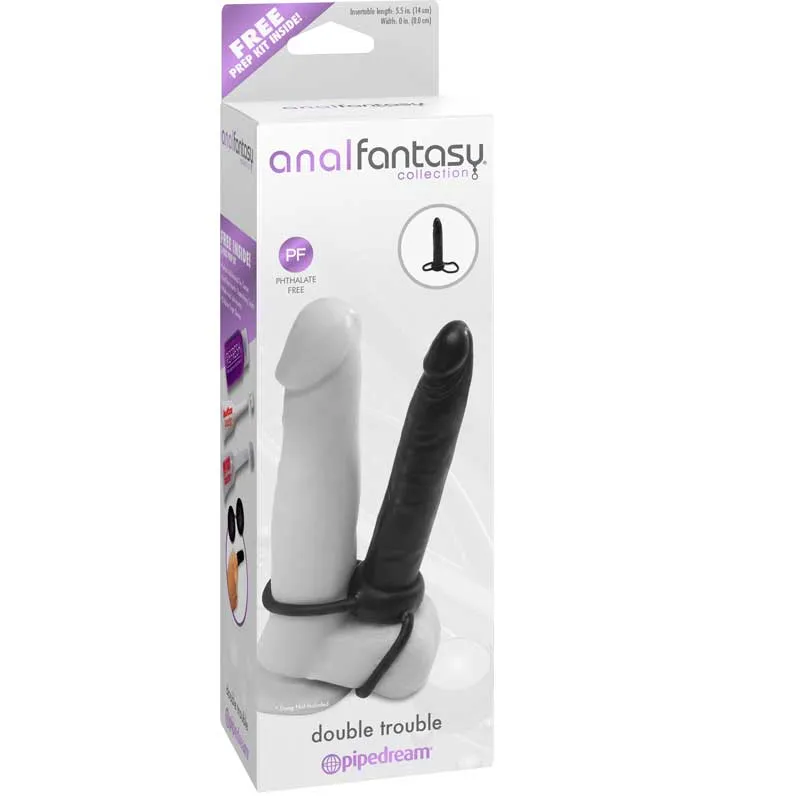 Anal Fantasy Collection Double Trouble - Black