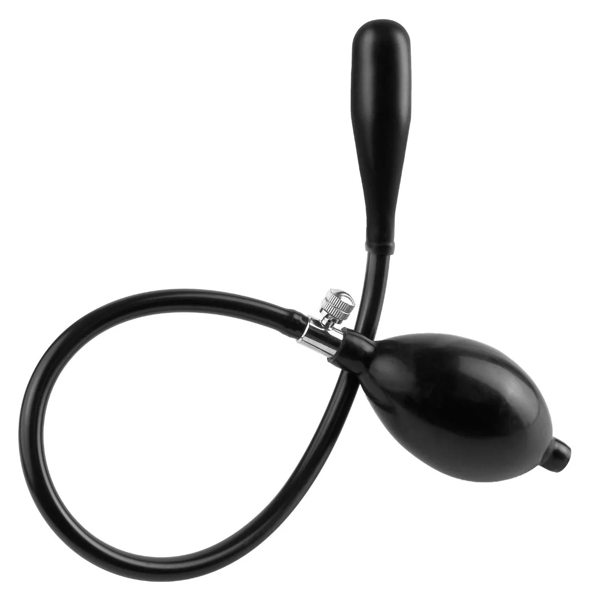 Anal Fantasy Collection Inflatable Silicone Ass Expander - Black