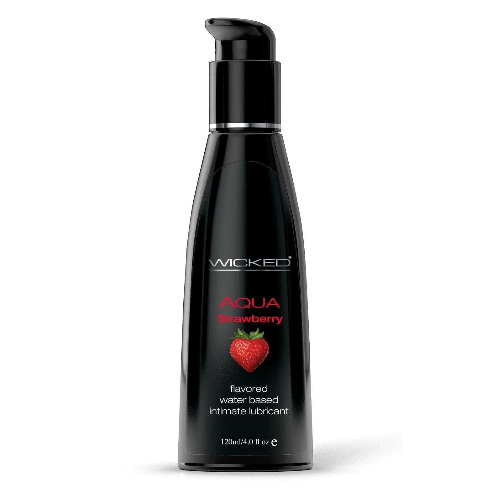 Aqua Strawberry Water-Based Lubricant 4 Oz