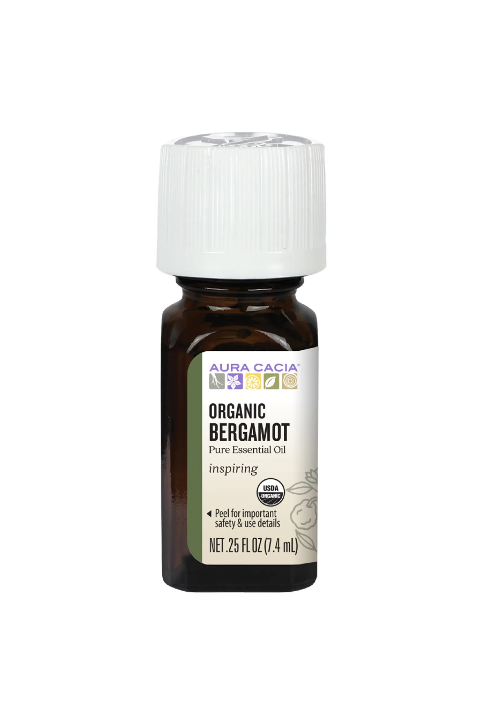 Aura Cacia Organic Bergamot Oil 7.4ml