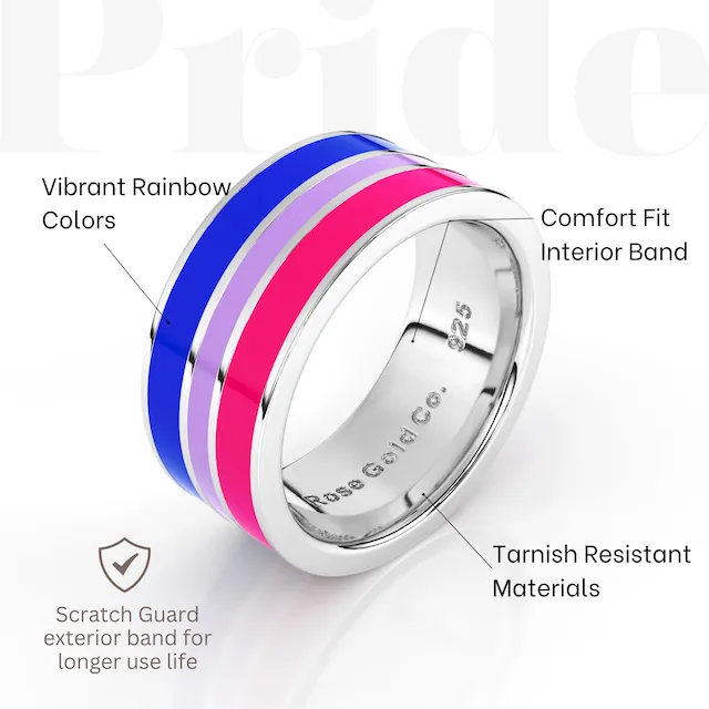 Bisexual Pride Ring