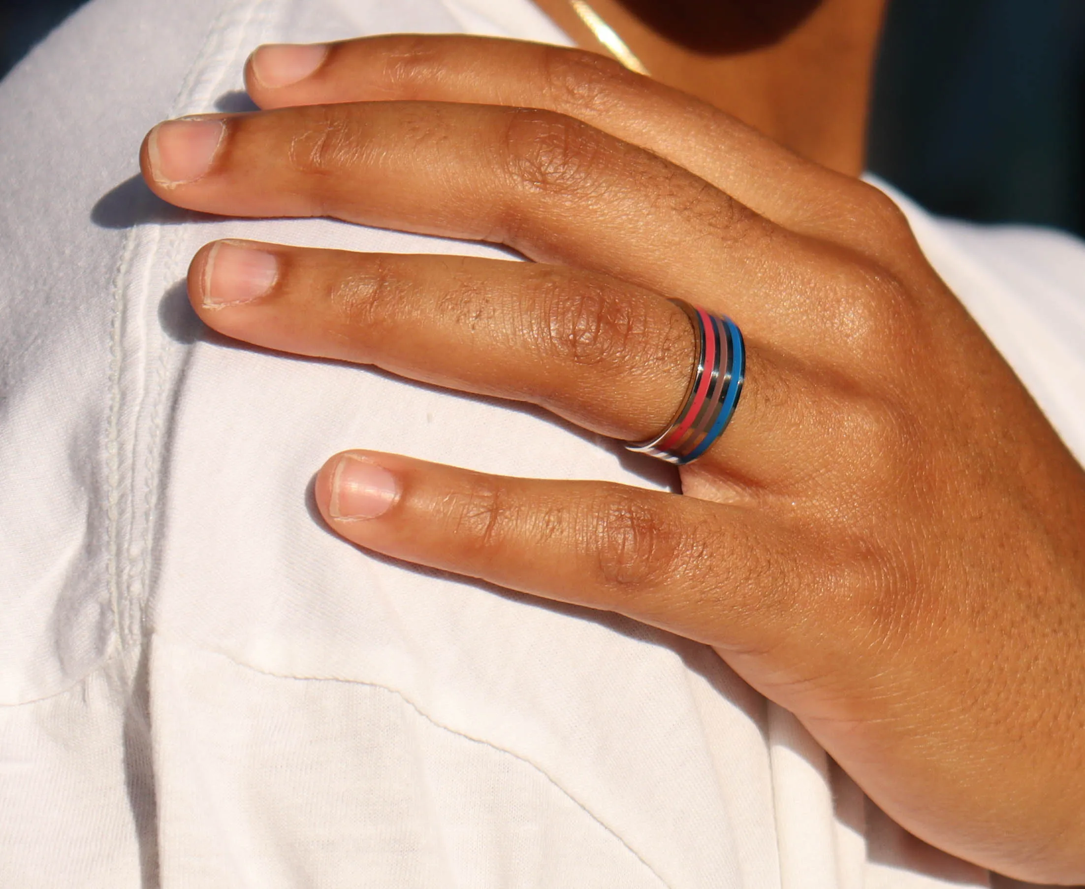 Bisexual Pride Ring