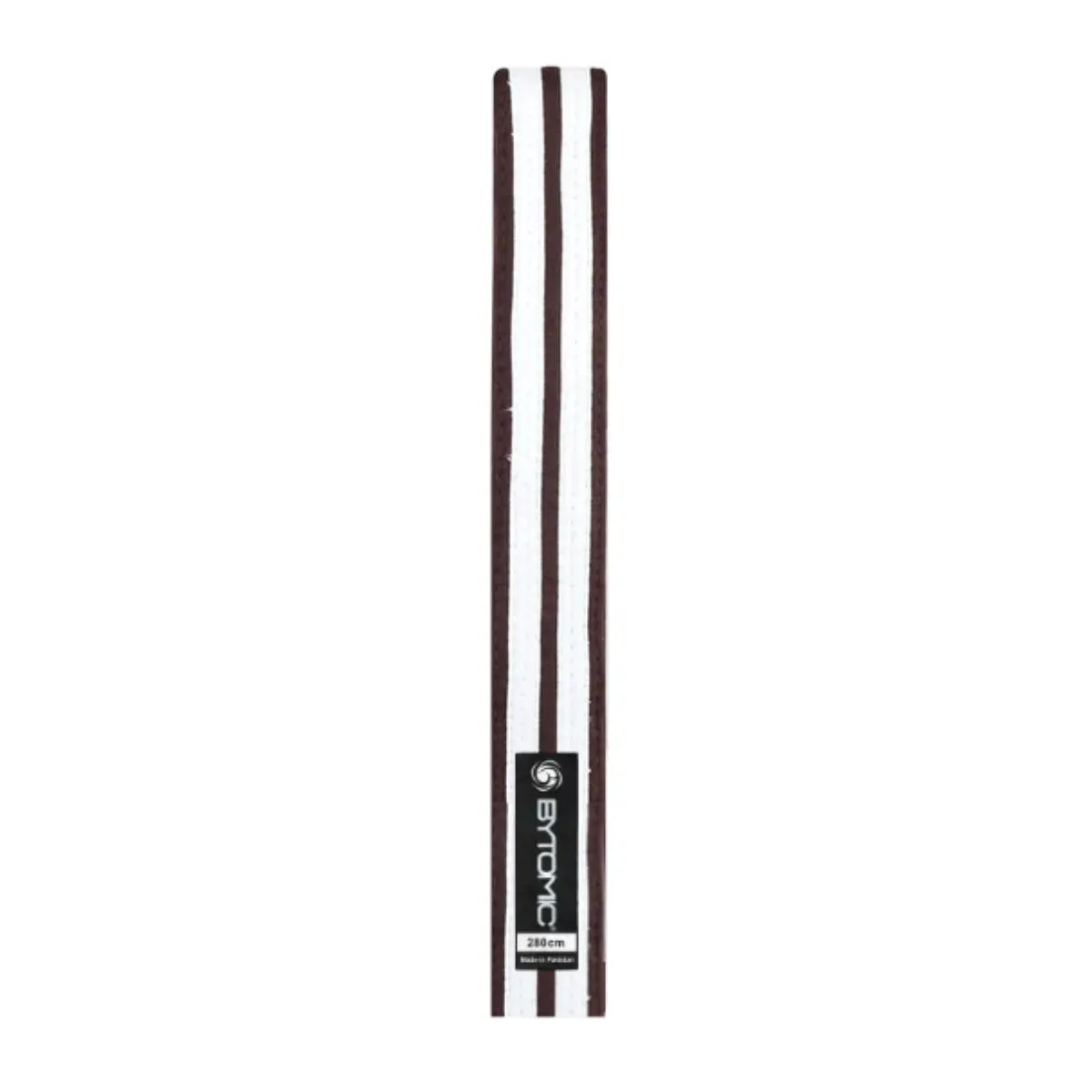 Bytomic Double Stripe Belt Brown/White