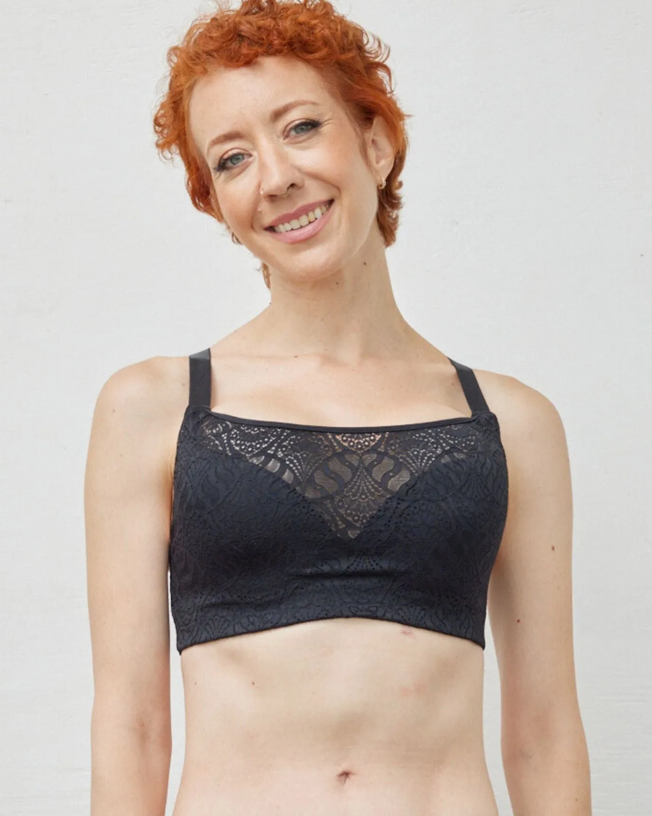 Carrie Pocketed Lace Molded Cup Bra