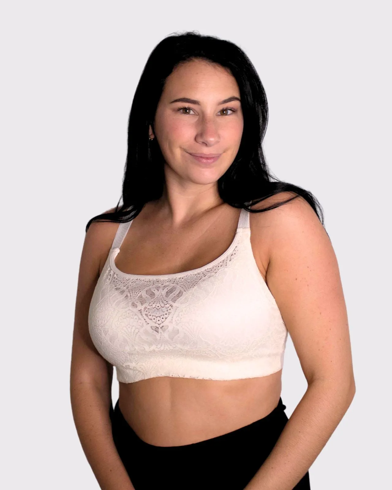 Carrie Pocketed Lace Molded Cup Bra