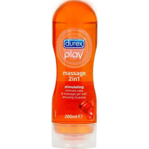 Durex 2-in-1 Stimulating Intimate Lube & Massage Gel Arousing Guarana 200ml