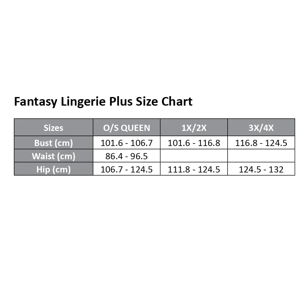 Fantasy Lingerie In Your Dreams Net Bodysuit & Leggings - Curvy