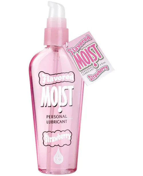 Flavored Moist - 4 Oz Strawberry