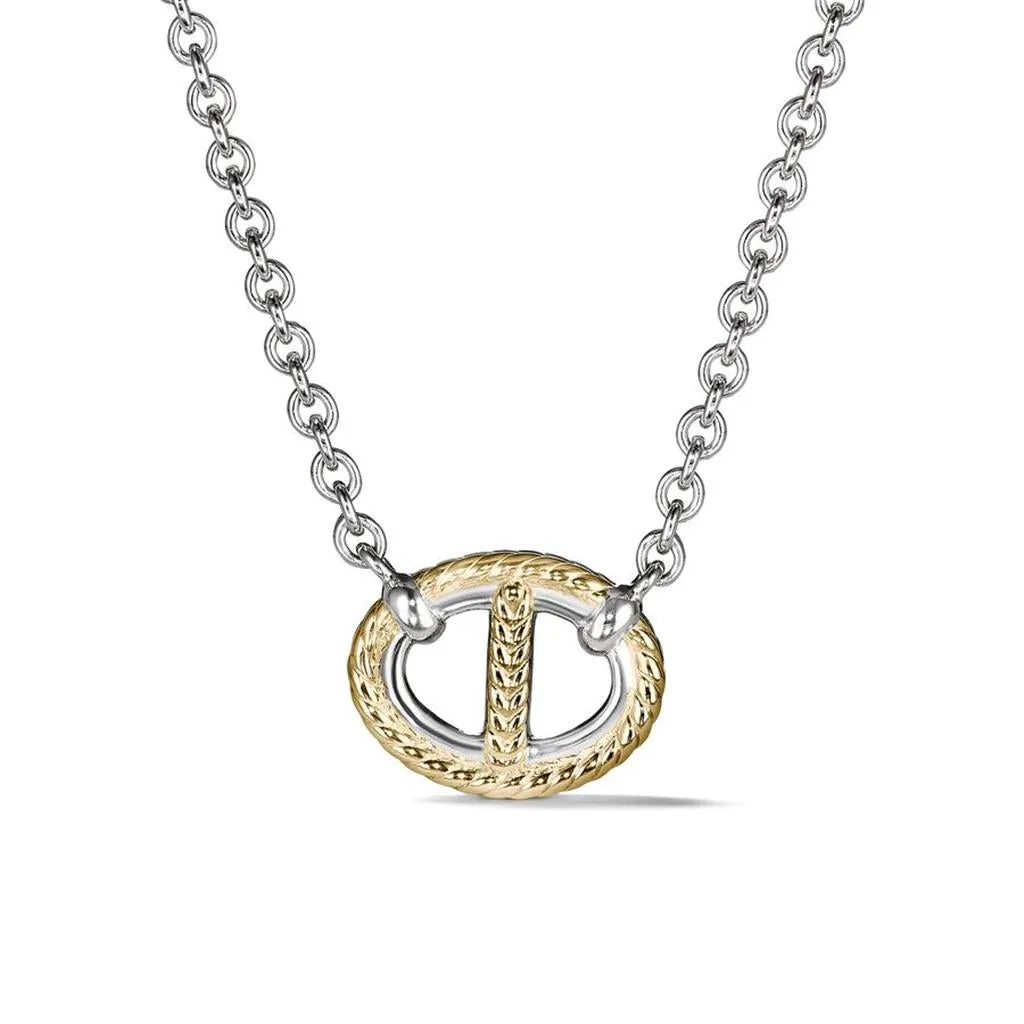 Judith Ripka Vienna Single Link Necklace Pendant