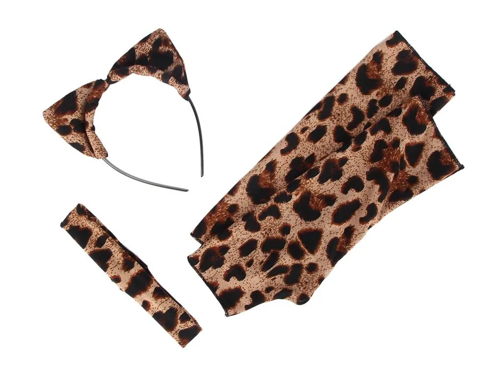 New Sexy Erotic Uniform Temptation Wild Leopard Passion suit