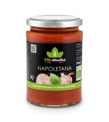 Organic Neapolitan Tomato Sauce by Bioitalia, 358ml