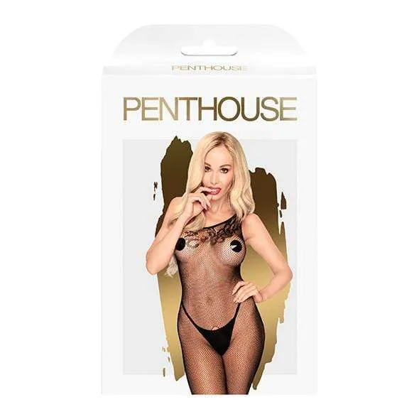 Penthouse - Fancy Dope One Shoulder Crotchless Bodystocking Costume