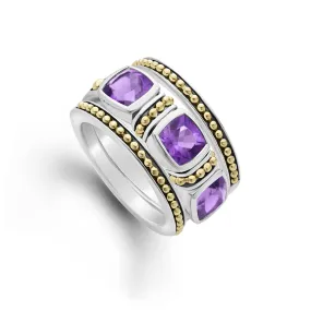 Rittenhouse Amethyst Stacking Rings