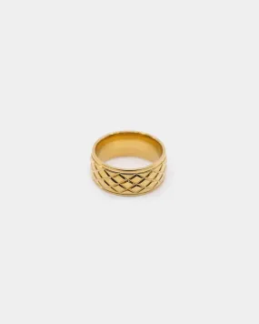 Saint Morta Serpent Ring Gold