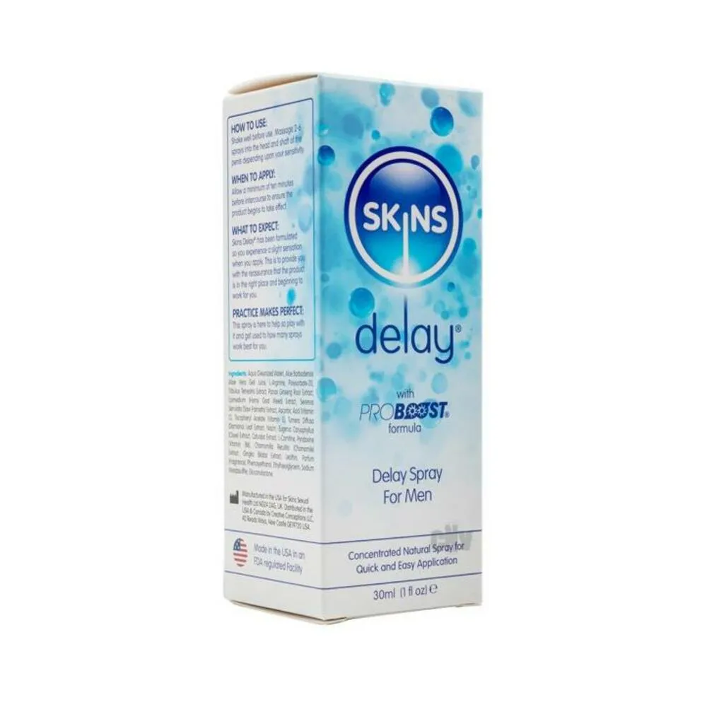 Skins Natural Delay Spray - 30 Ml