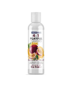 Swiss Navy 4 in 1 - Wild Passion Fruit - 1 oz