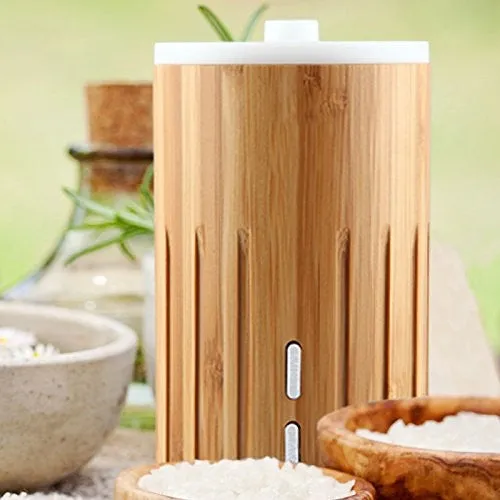 ZAQ Bamboo LiteMist Air Aromatherapy Essential Oil Diffuser